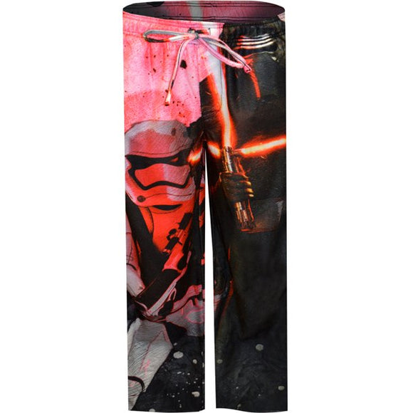 Men's Star Wars Kylo Trooper Face Off Flannel Lounge Pants