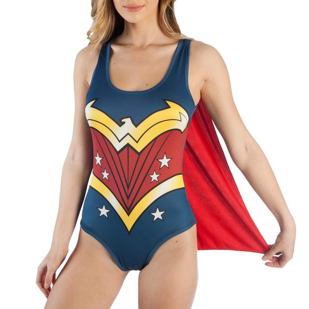 Womens Juniors DC Comics Wonder Woman Bodysuit with Removable Cape – Rex  Distributor, Inc. Wholesale Licensed Products and T-shirts, Sporting goods