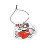 Cuphead Airplane Hanging Air Freshener for Cars | New Car Scent
