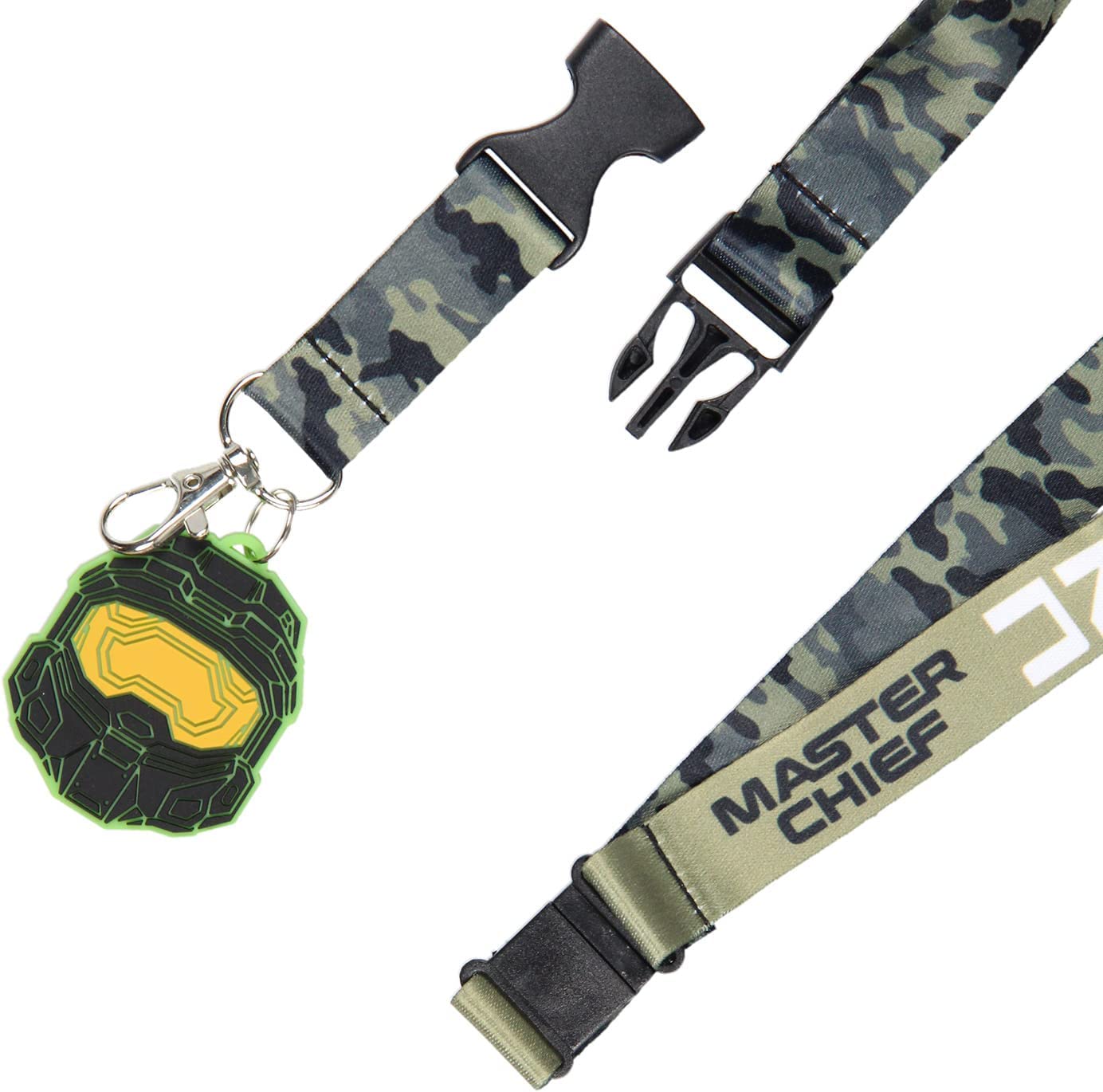 Halo Video Game Lanyard Keychain w/ 2 Master Chief Rubber Charm – Rex  Distributor, Inc. Wholesale Licensed Products and T-shirts, Sporting goods