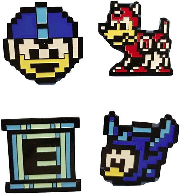 Loot Crate Mega Man 8-Bit Pin set of 4