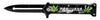 KS 1024-MJ 4.5" Assist-Open Knife - Marijuana Leaf Print Handle