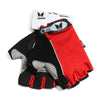 REX 313-BR Red/Black Spandex Gloves