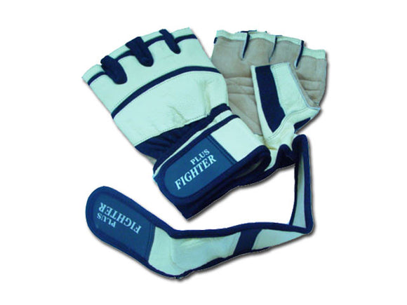 FP 08-WH Wrist Wrap Fingerless Gloves