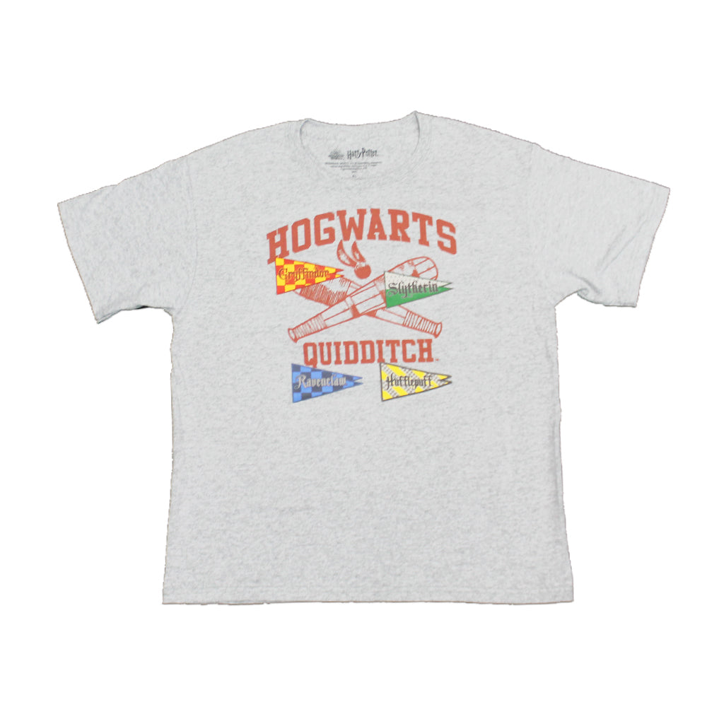 Boys Youth Grey Heather Harry Potter Hogwarts Quidditch Graphic Tee T- –  Rex Distributor, Inc. Wholesale Licensed Products and T-shirts, Sporting  goods, | T-Shirts