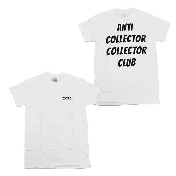 Men's White Anti Collector Collector Club Tee T-Shirt
