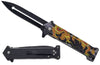 KS 1024-DG2 4.5" Assist-Open Knife - Traditional Dragon Print Handle