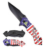 KS 1630-DT5 4.5" Dont Tread On Me Assist-Open Tatical Pocket Knife