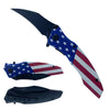 KS 1997-UF 4.5" Assist-Open Knife - USA Flag Print Handle