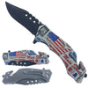 KS 31309-1 4.5" Spring Assisted American Heritage Rescue Folding Pocket Knife - Historic Route 66