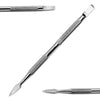 PH 0012 5" double-sided nail/cuticle pusher tool