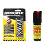 PSCH31-BKZ 0.5 Pepper Spray with Black Zebra Case