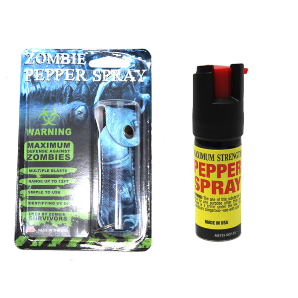 PSCH31-ZMB 0.5 Pepper Spray with Zombie Case