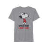 Men's Grey Heather Peanuts Snoopy Spolier Alert Tee T-Shirt