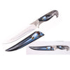 T 224850 13 3/4" Eagle Dagger with Black and Blue Scabbard