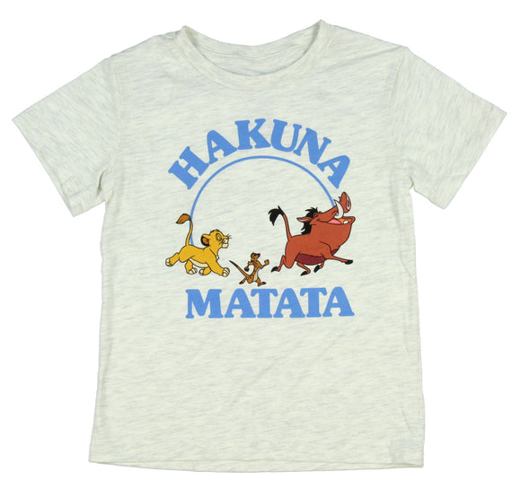Toddler Boys' The Lion King Hakuna Matata Short Sleeve T-Shirt Tee