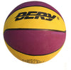 REX 333-PY Purple Yellow Official Size 7 Basketball